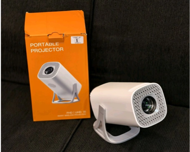 Mini Smart Android Projector With 4K Decoding FHD Display | Built-in OS | Wireless Screen Mirroring | Ultra Portable Design